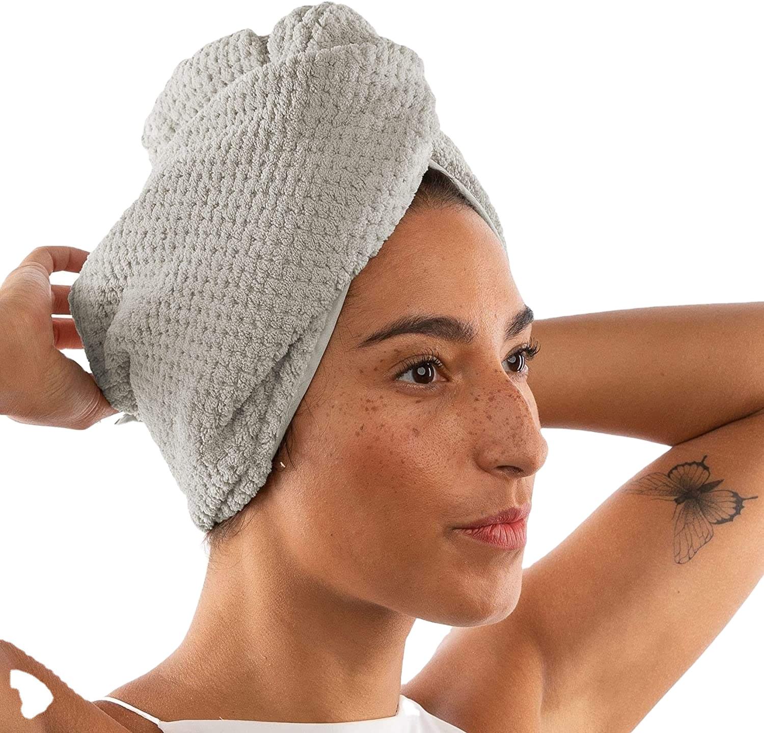 How to Wrap a Towel around Your Hair: A Step-by-Step Guide