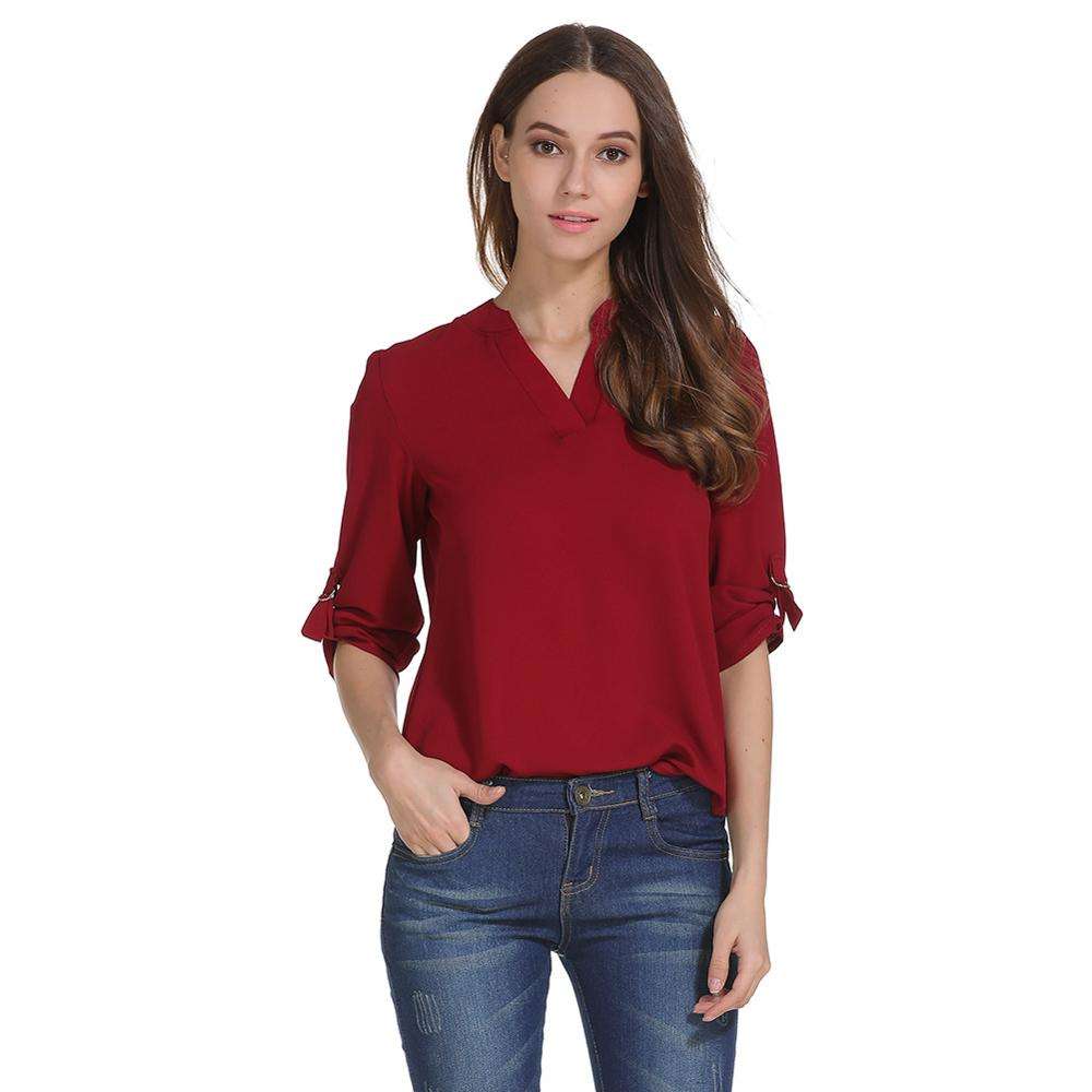 Title: Discover the Latest Fashion in Jingdong Malls Womens Chiffon Shirts