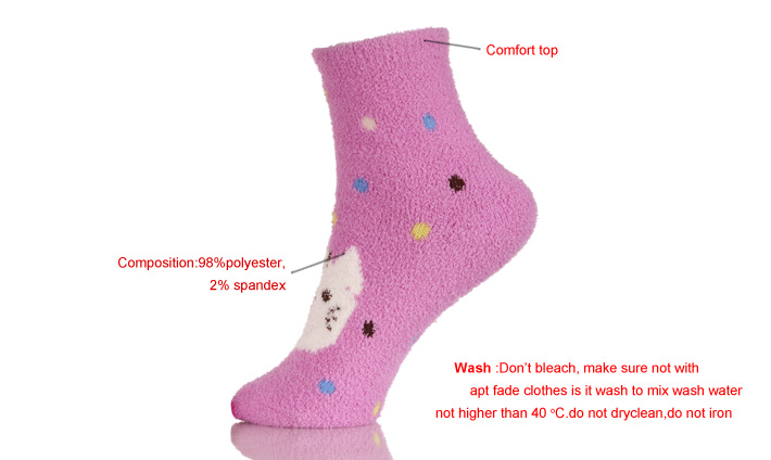 What are the Charcteristics of Microfiber Socks with Terrycloth Bottoms?