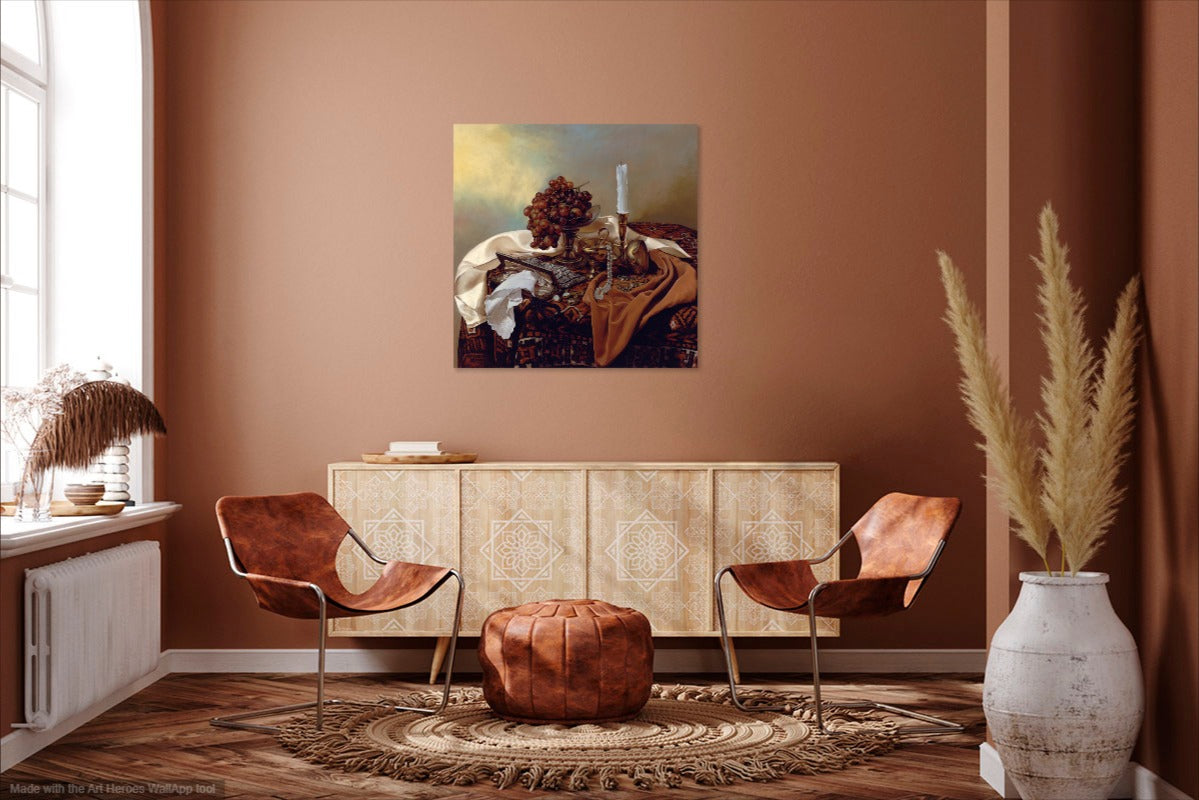 Title: Creating an Eye-Catching and Striking Focal Point: The Art of Sofa Background Wall Paintings