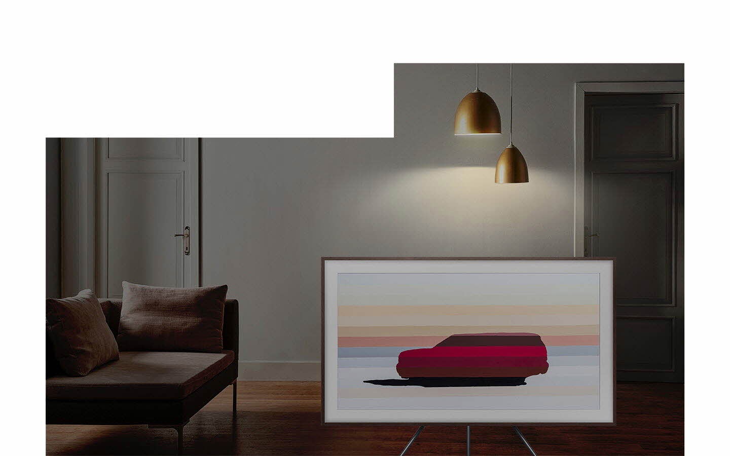 Title: Creating an Eye-Catching and Striking Focal Point: The Art of Sofa Background Wall Paintings