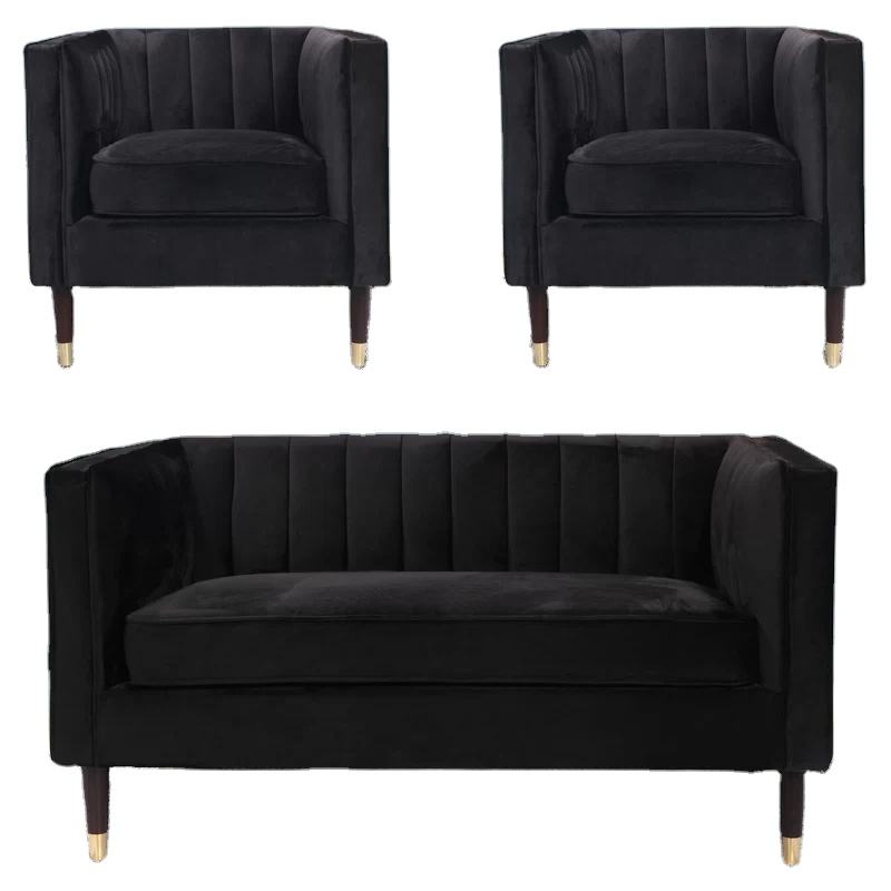 Black Sofa: A Serene Companion for the Modern Home