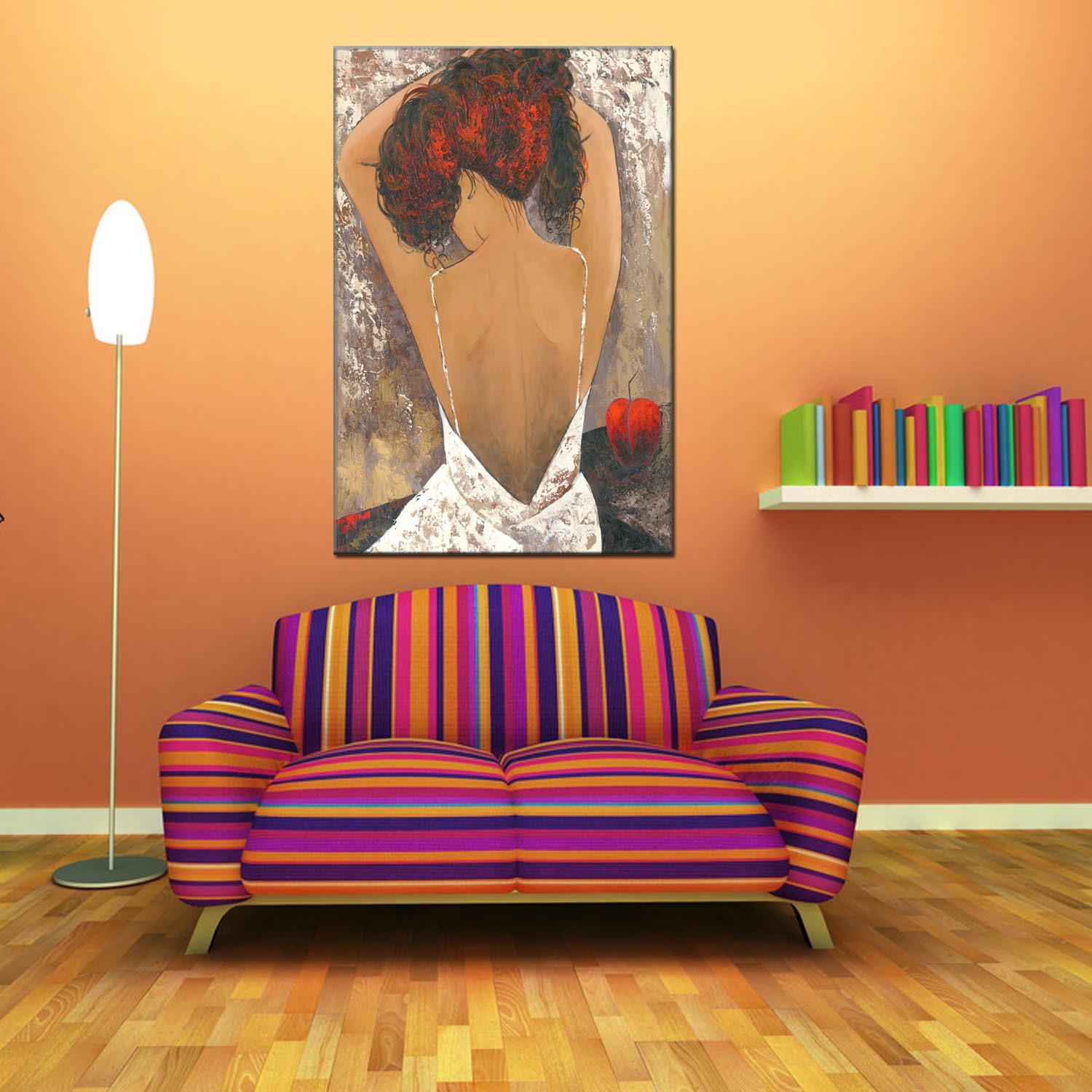 Title: The Art of Living Room Sofa Paintings: A Masterpiece in Everyday Decor