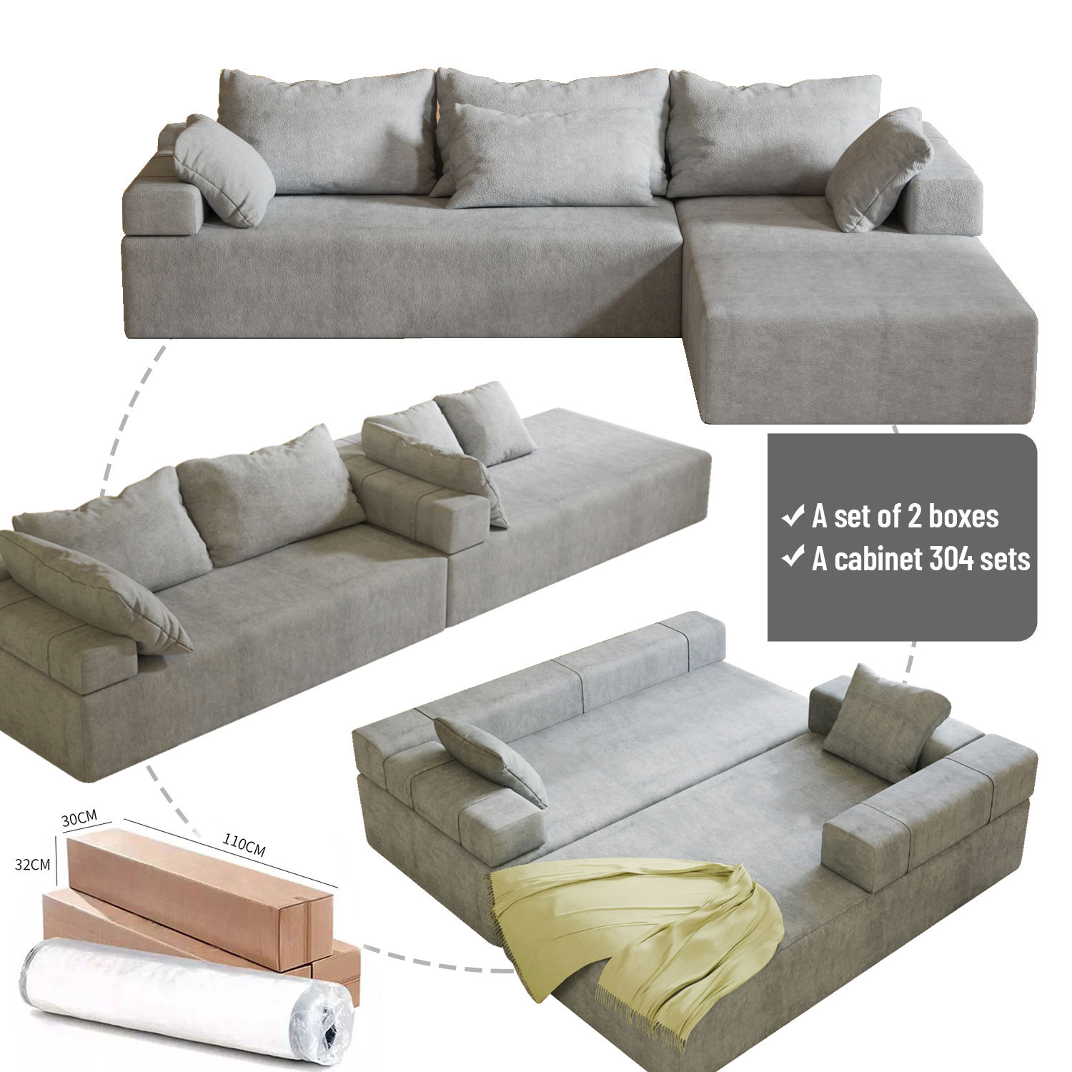 Small Space Sofa Bed: A Comfortable and Convenient Solution for Compact Living