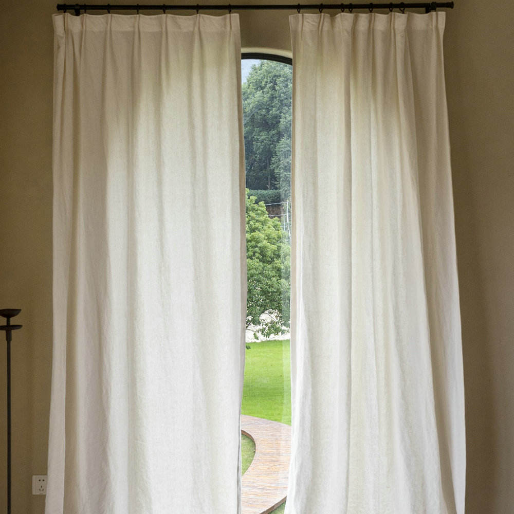 The Main Bedrooms Bay Window Curtains