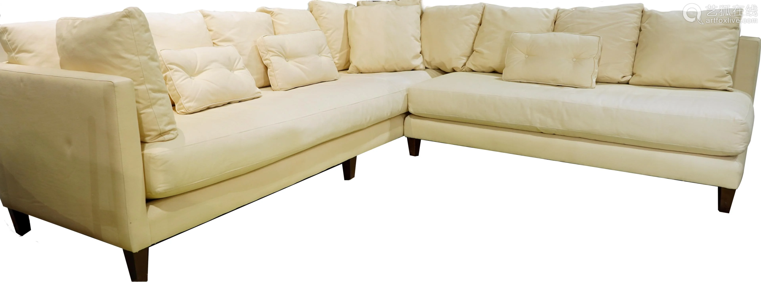 Title: The Enchanting Allure of Golden Silk Tan Brown Leather Sofa