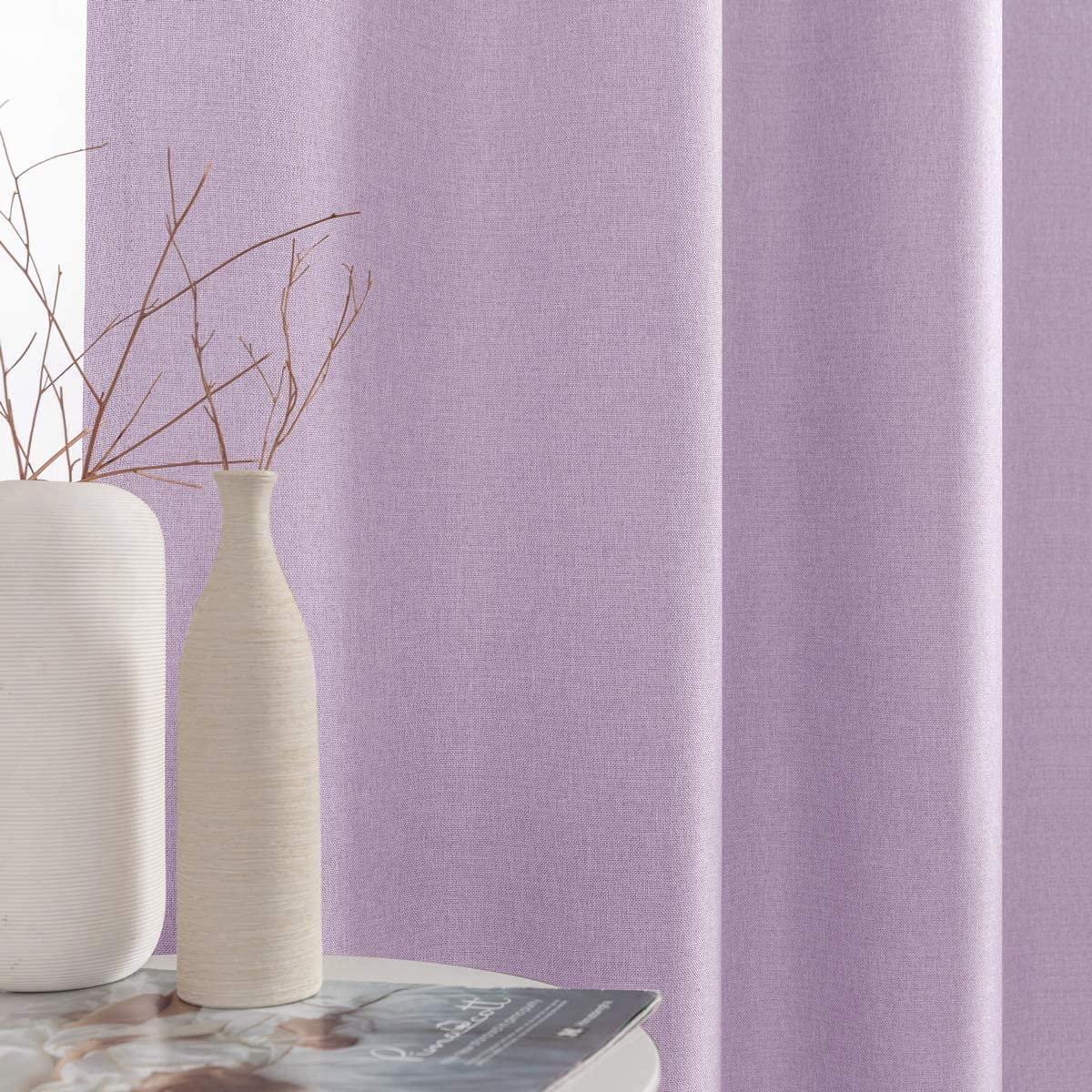 Title: Color Ideas for Curtains to Match a Purple Wall