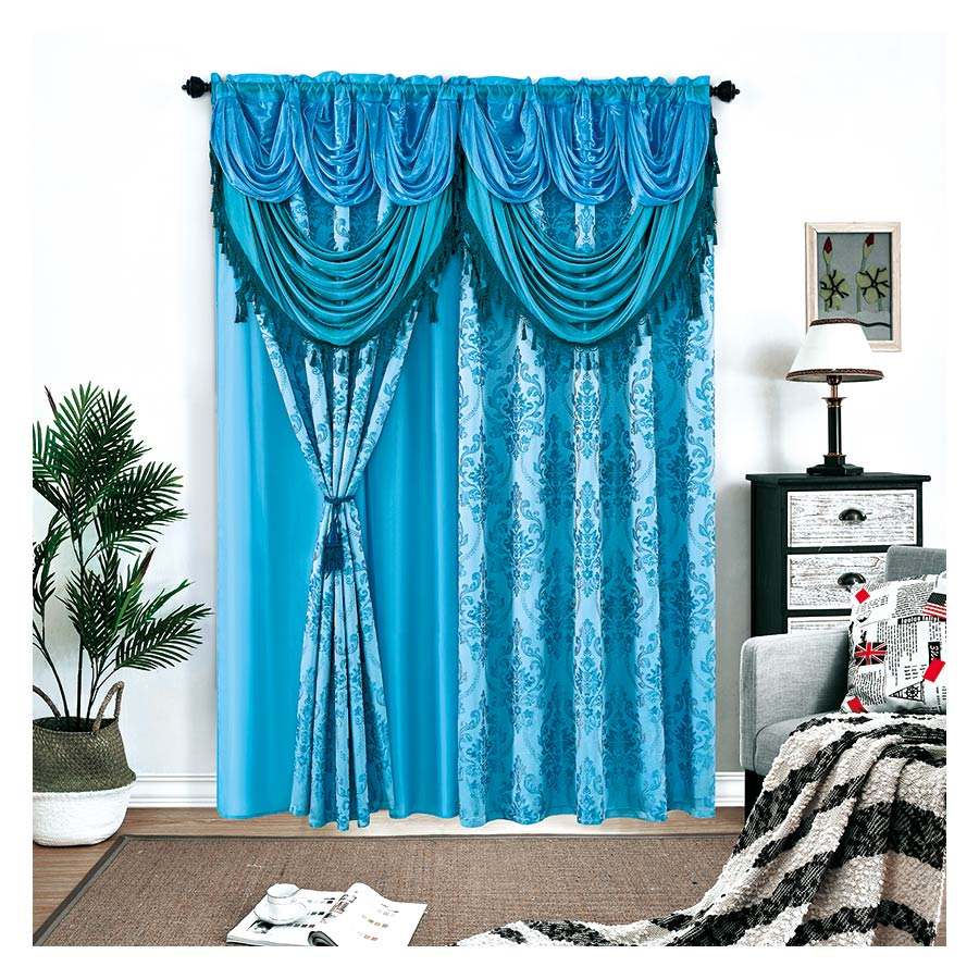 Title: Are Blue Curtains a Good Choice for the Living Room?