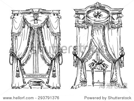 Title: The Art of Curtain Coloration