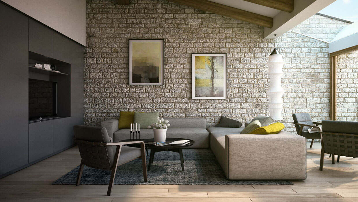 Title: The Art of Layout: Should Sofa be against the Wall?