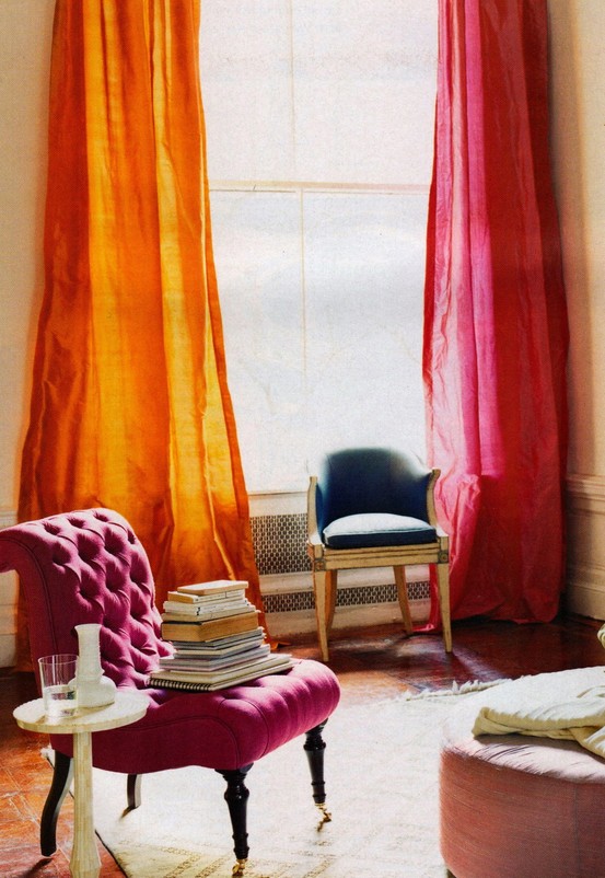 Title: The Colorful World of Curtains