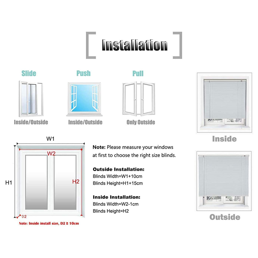 Title: Curtain Installation Sizing Guidelines