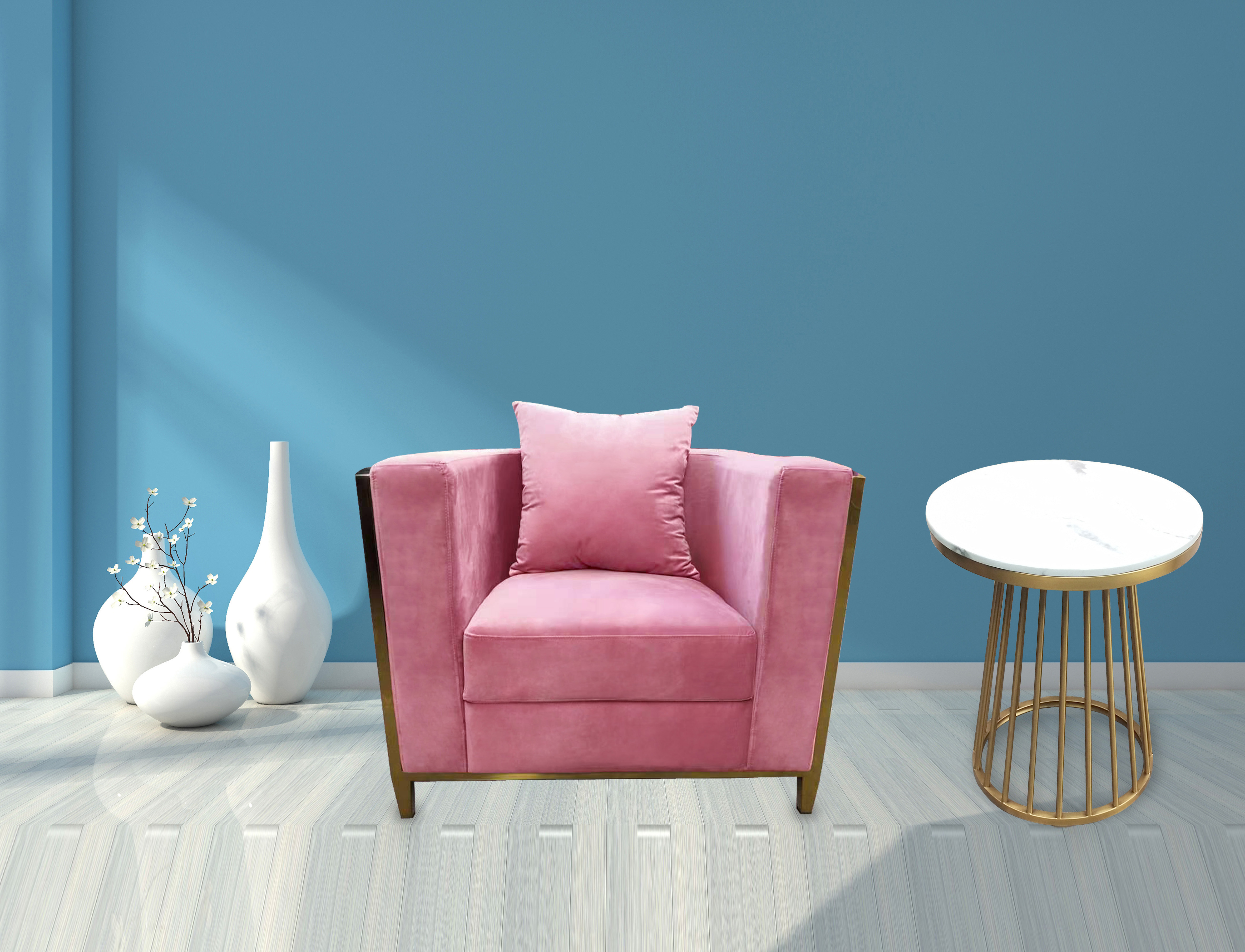 Title: The Perfect Color Combination for Sofa and Background Wall