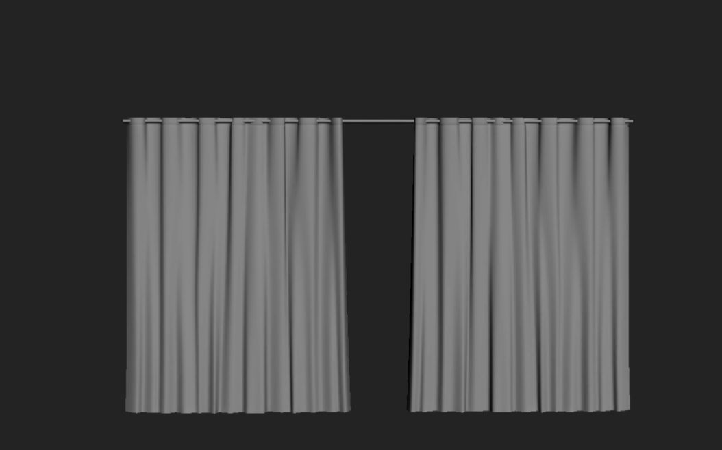 3dmax窗帘制作指南