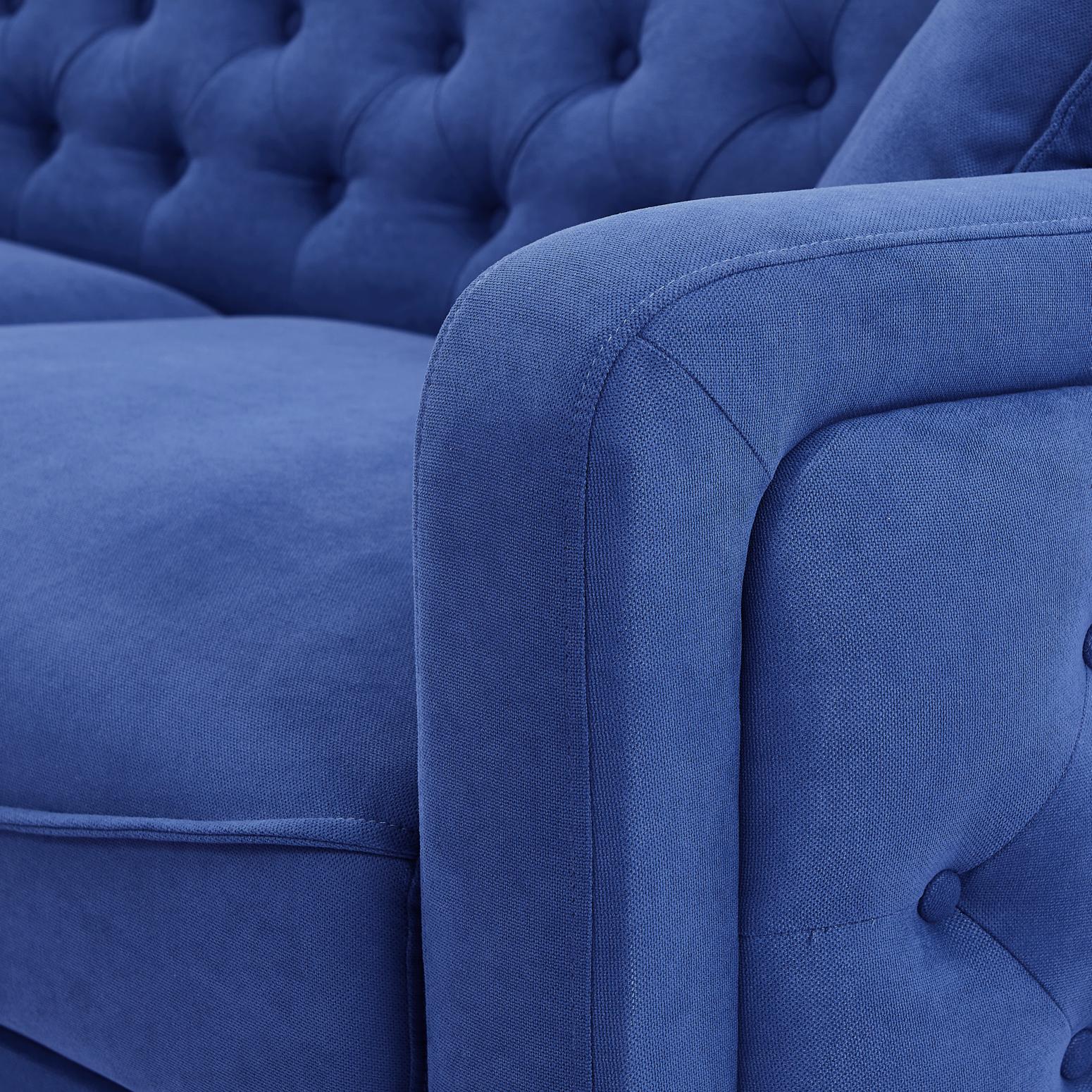 Title: The Perfect Pairing: Choosing the Perfect Background Wall Color for a Blue Sofa