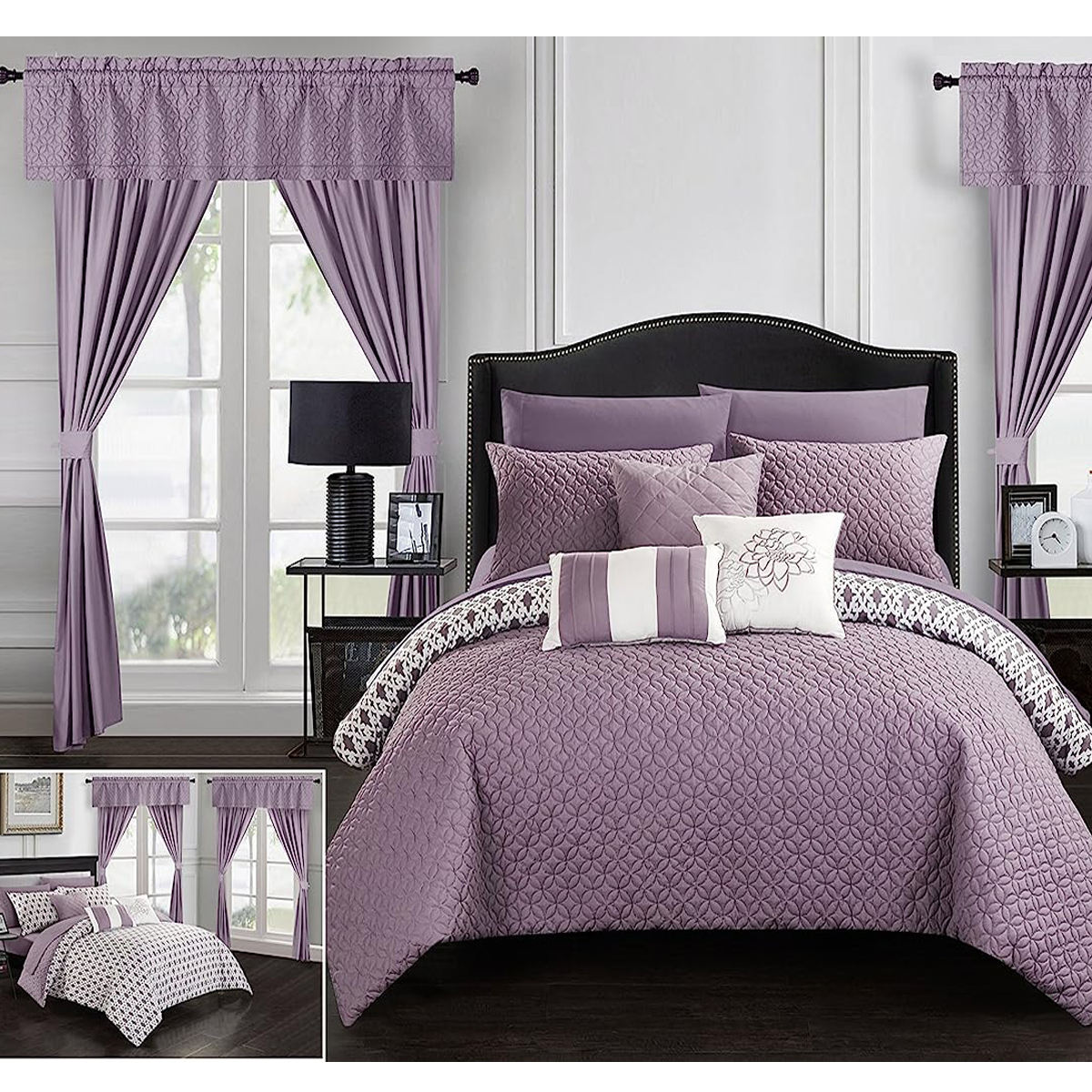 Title: The Color of Purple in the Bedroom: Stylish Curtains to Match