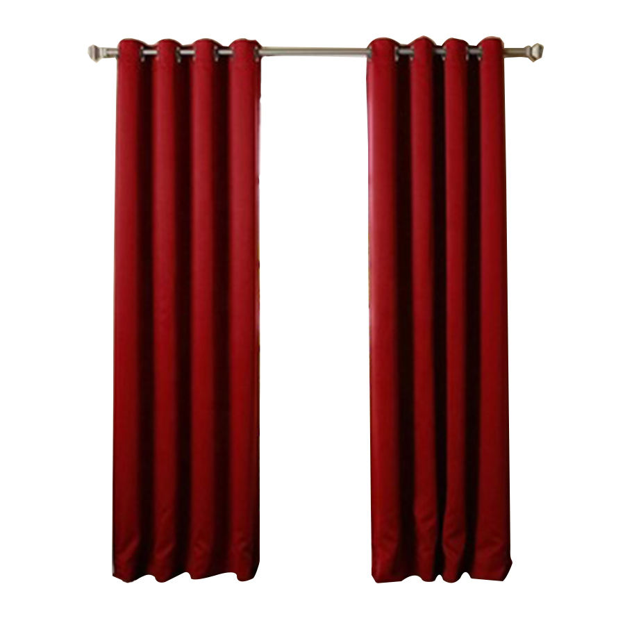 Red Furniture and Curtain Color Matching