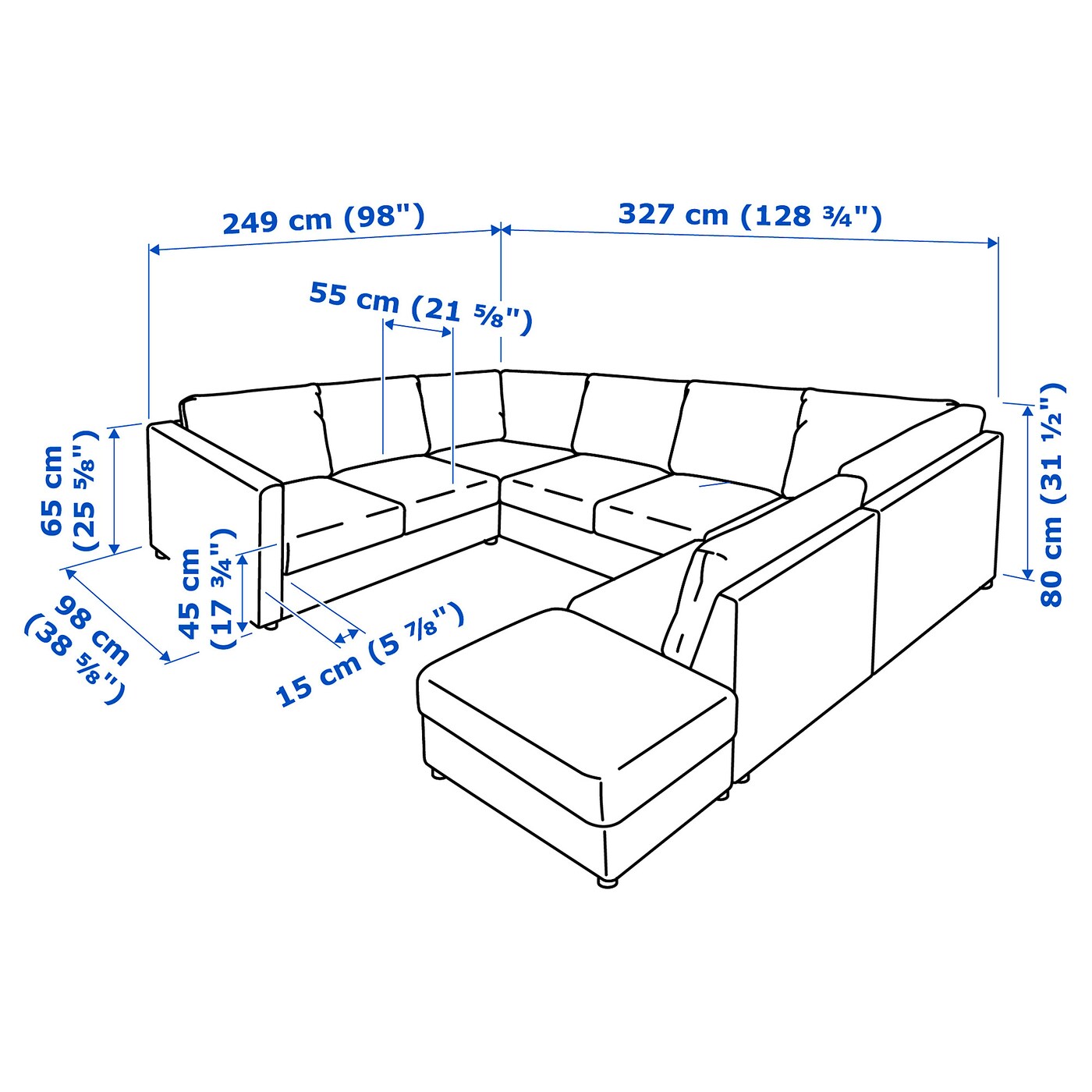 U-Shaped Sofa Dimensions Guide: Understanding the Right Size for Your Living Room