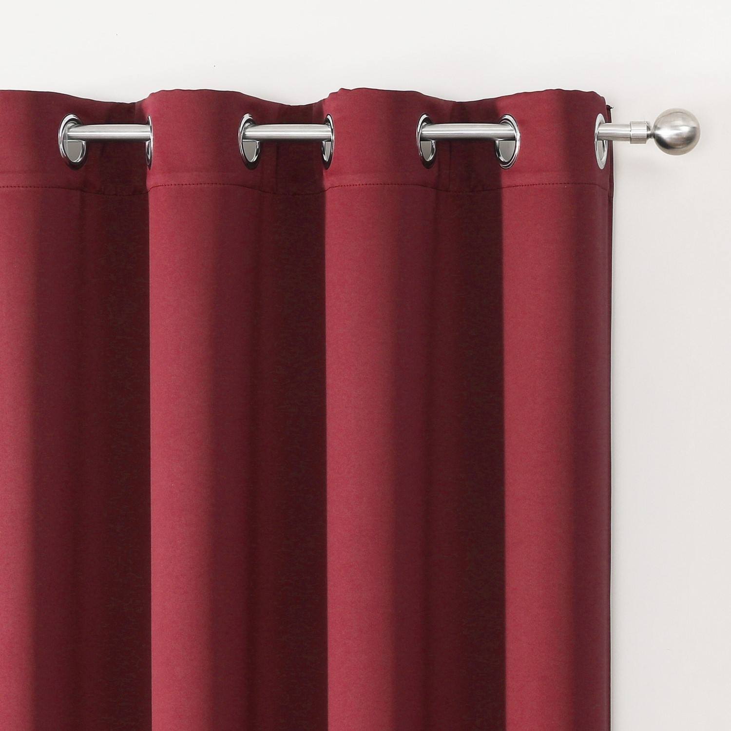 Title: Color Curtains to Match Your Red Wood Furniture