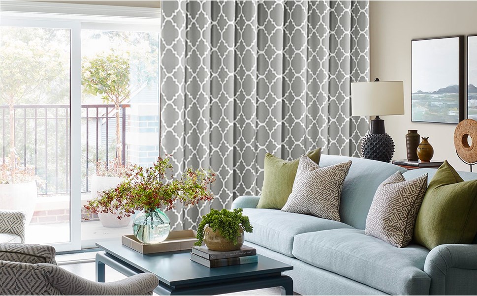 The Color of Curtains to Match Gray Floor Tiles