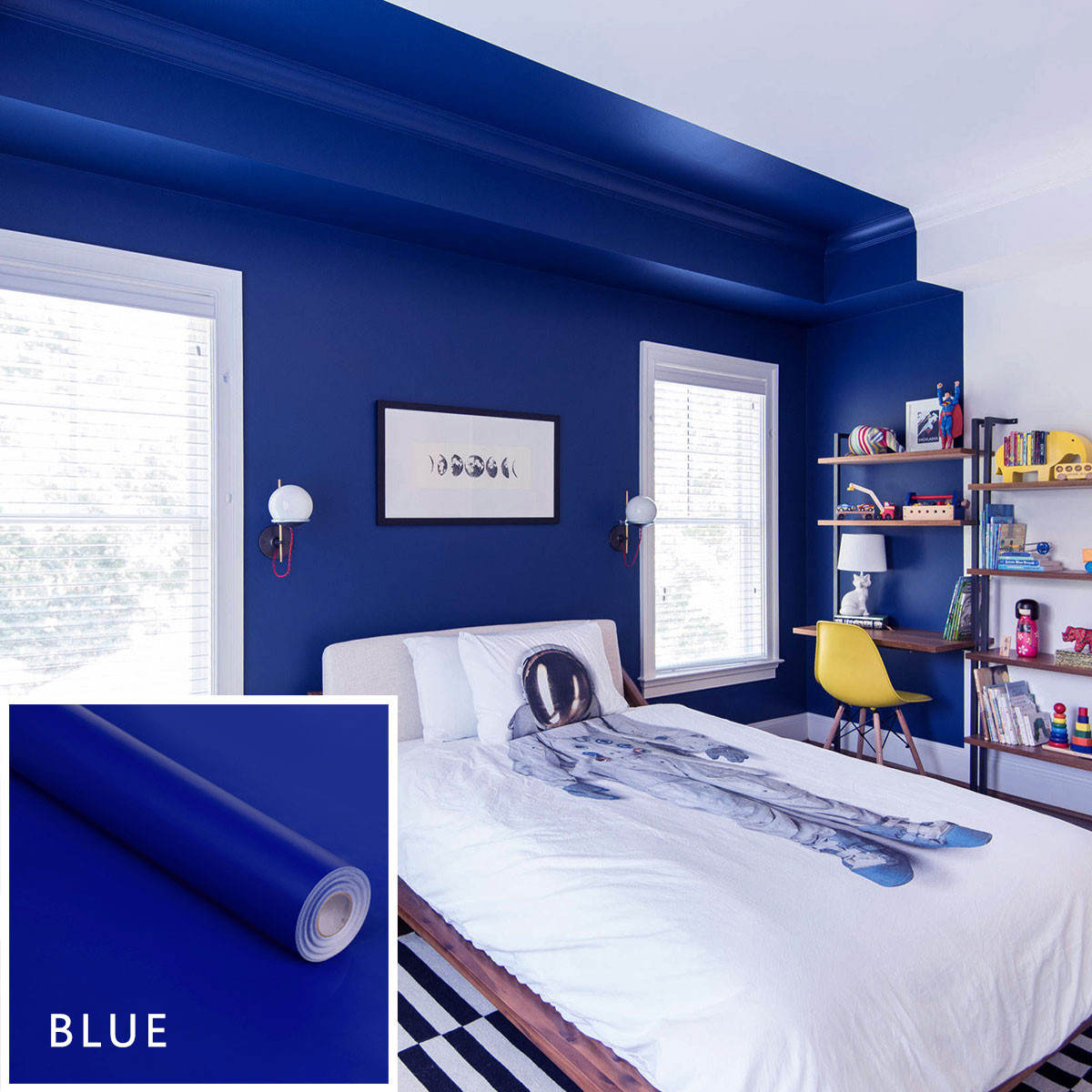 Title: Creating a Stunning Color Scheme with Blue Walls: Pairing Furniture and Accessories