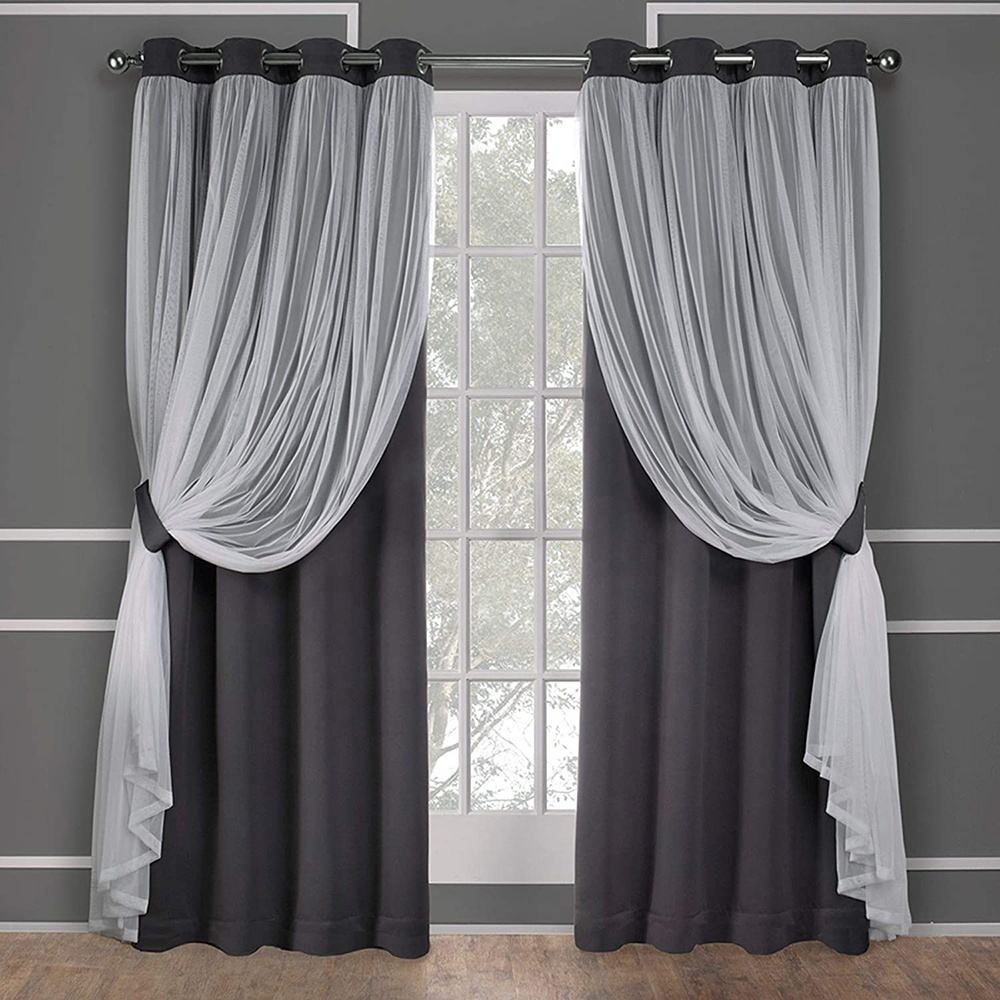 Title: What Color Curtains to Choose for a Black Sofa?