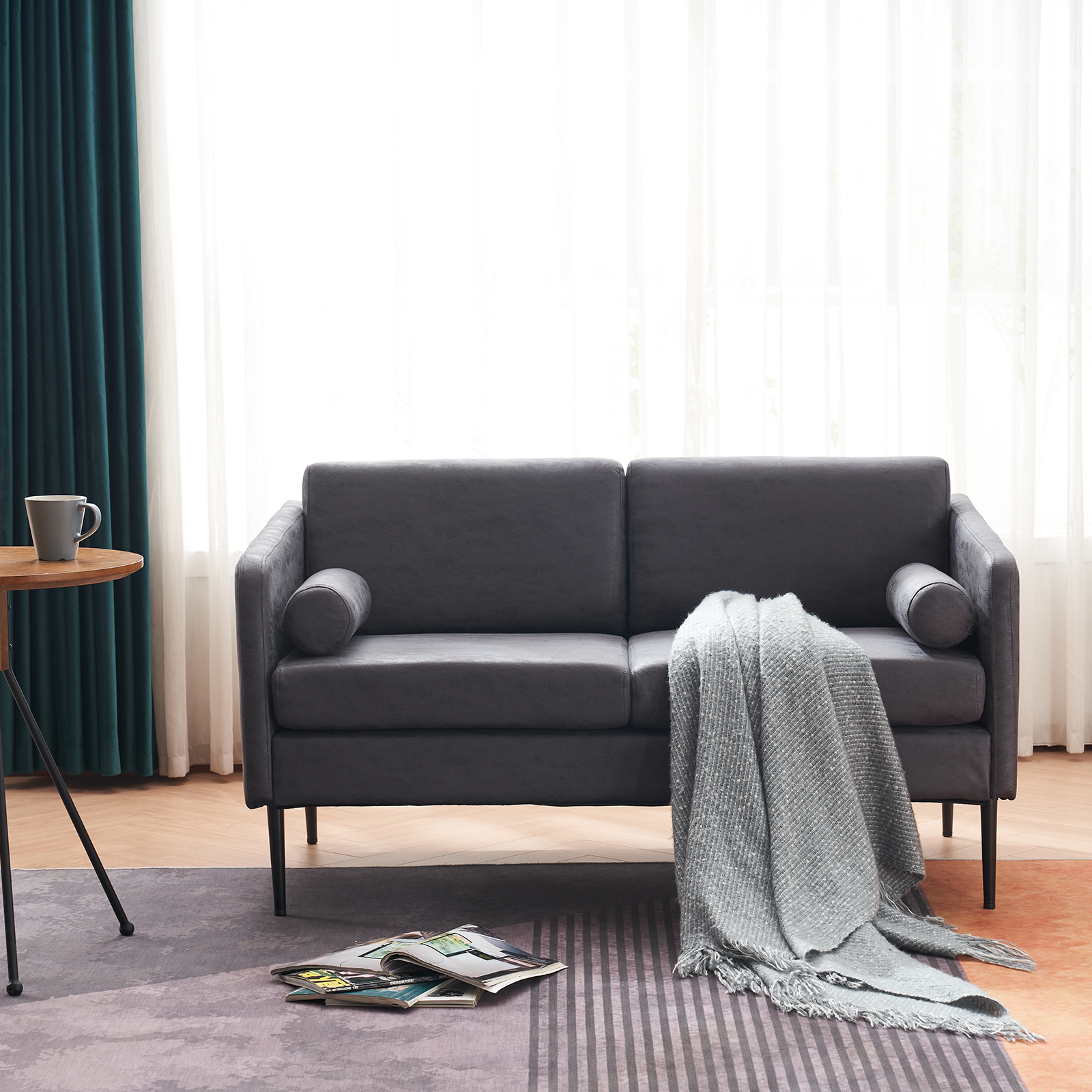 Title: Matching Grey Sofa with Window Curtains: A Guide to Creating a Stunning Interior