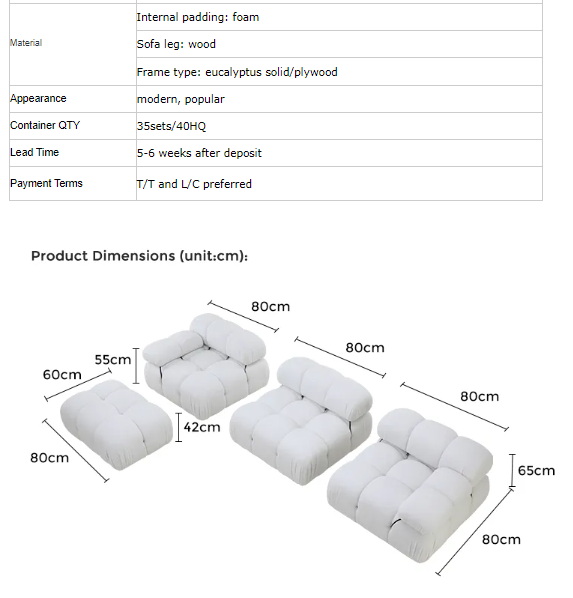 Title: Standard Dimensions for a Quadruple Sofa