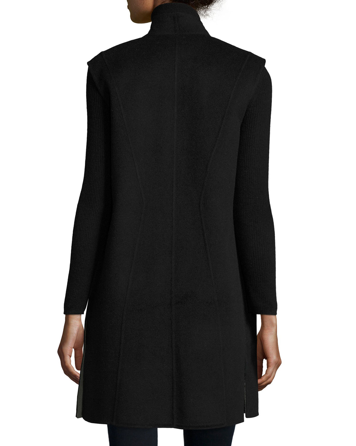 Title: The Double-Faced Cashmere Coat: Fashion meets functionality