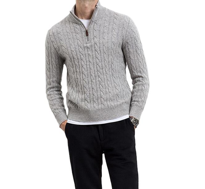 Title: Mens Cashmere Sweater: A Fashionable and Warm Choice