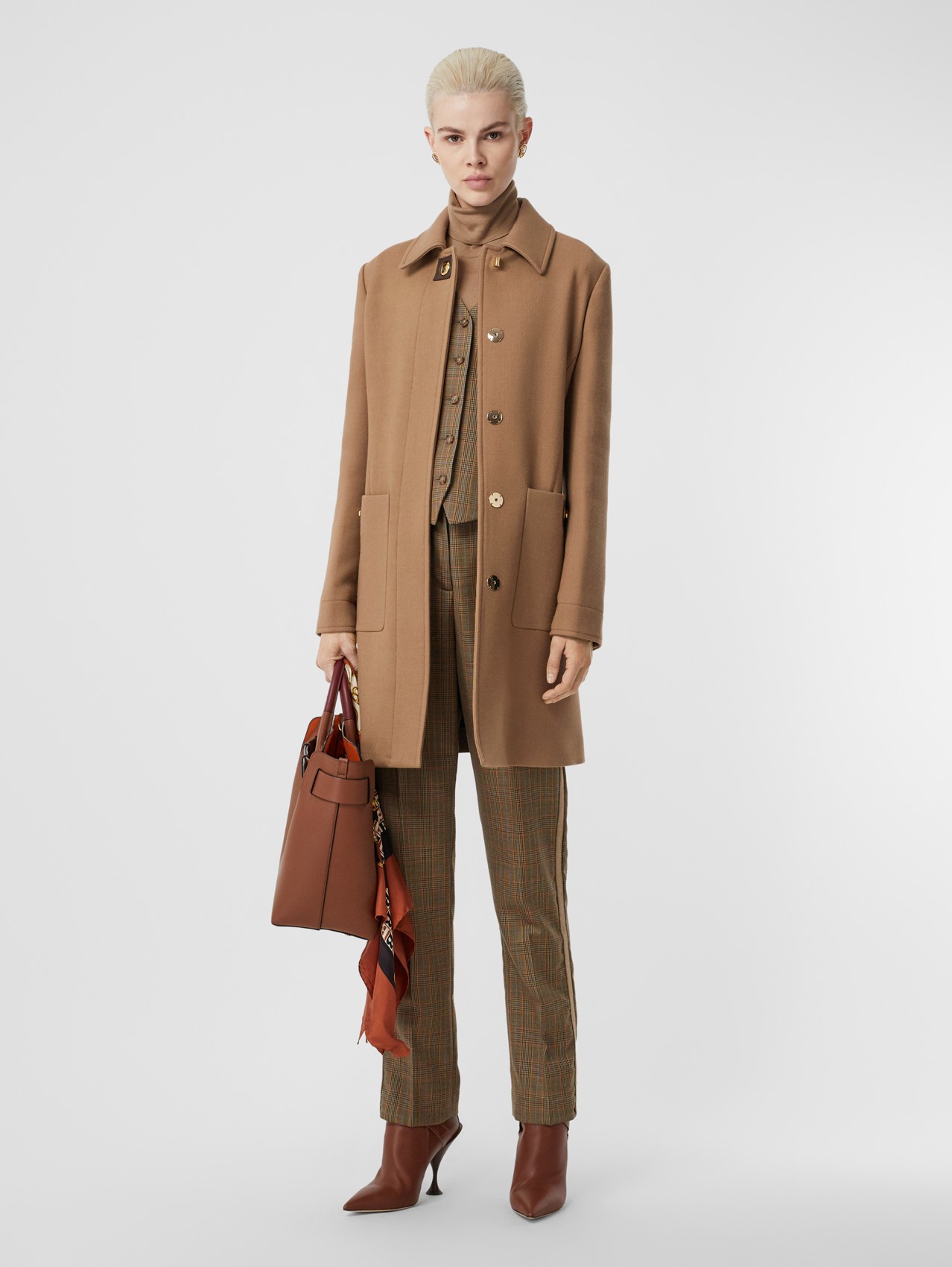 Title: The Stylish and Versatile Double-Face Cashmere Coat