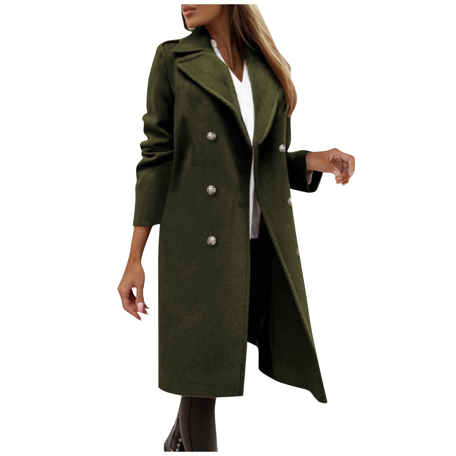 Title: Green Cashmere Coat: Fashionable and Sustainable