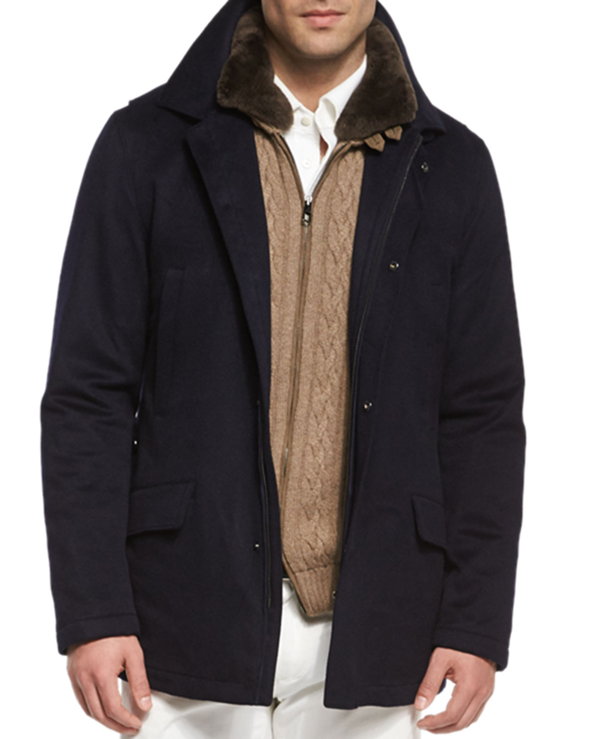 Title: The Classic Mens Cashmere Coat: Styles and Trends