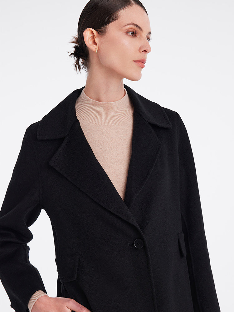 Title: The Allure of 3qr Cashmere Coat