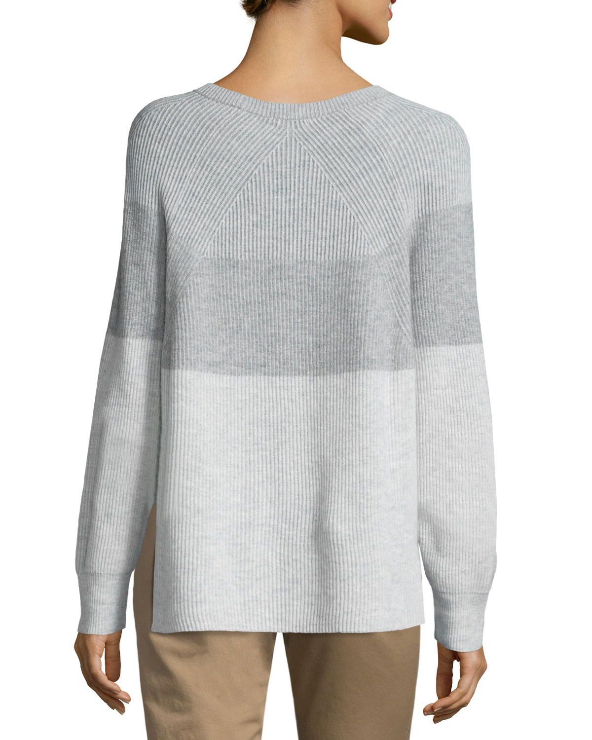 Title: The Unique Charm of a Cream-Colored Cashmere Sweater