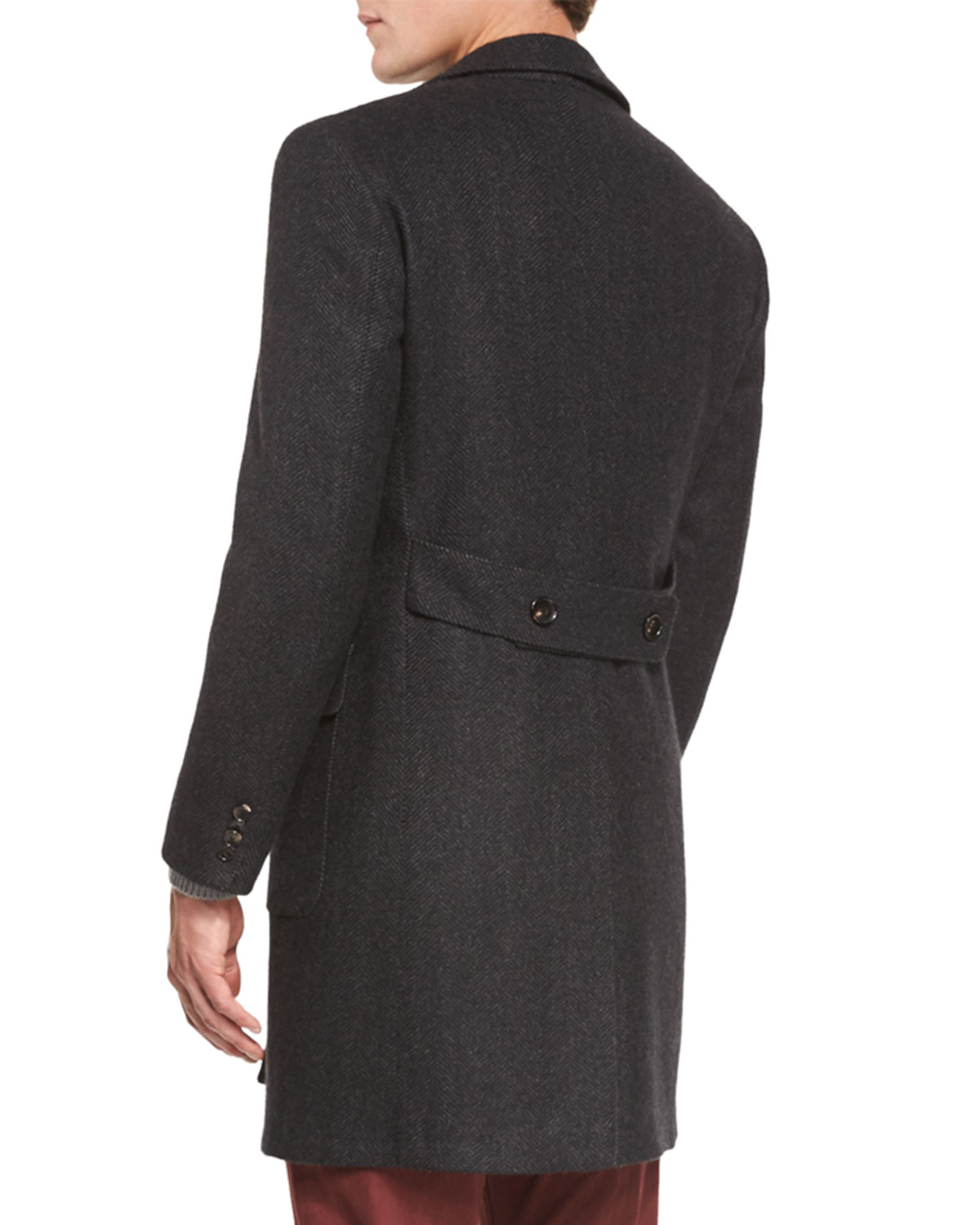 Title: The Authentic New Mens Cashmere Coat