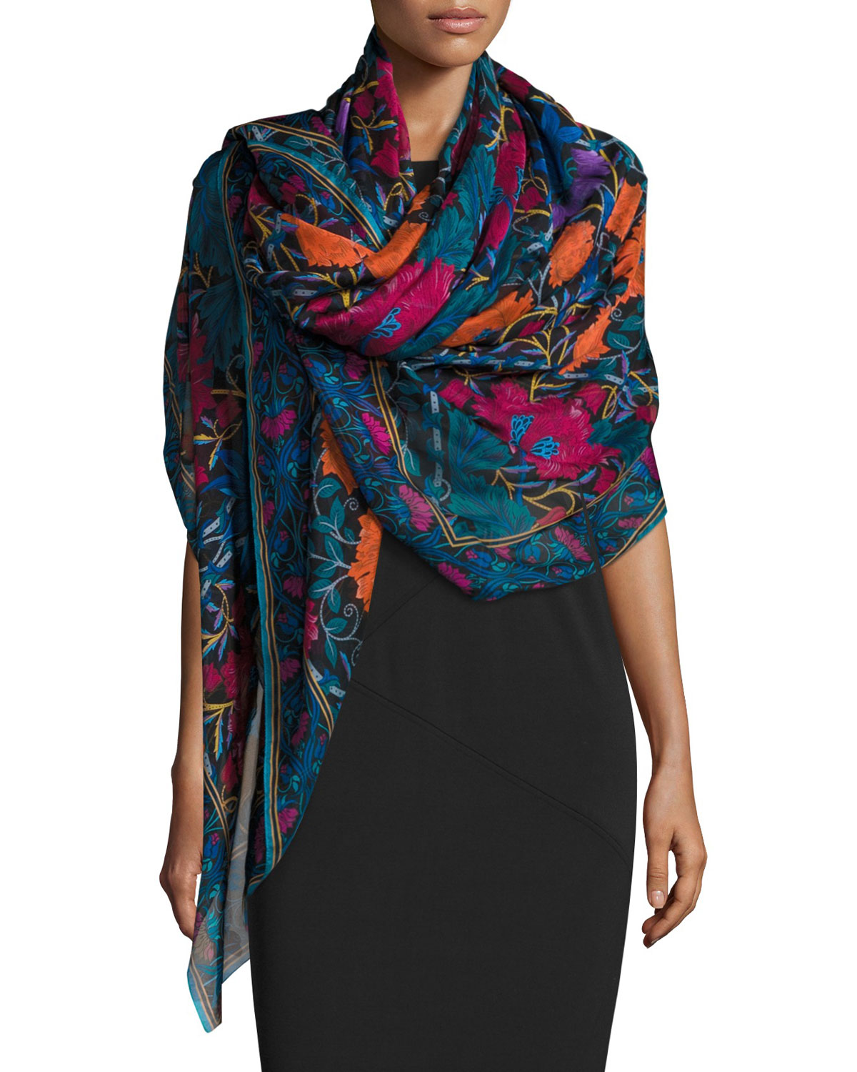 Title: The Luxury of the Kaimir Cool Cashmere Scarf