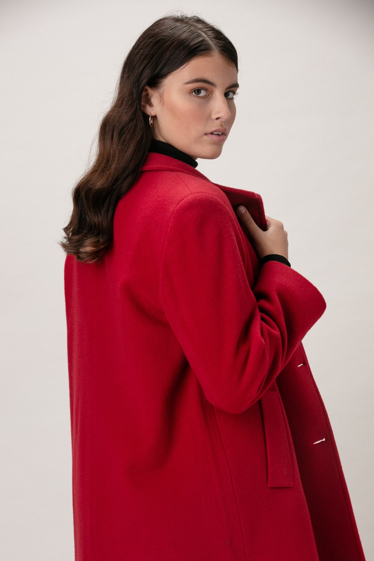 Is a Red Cashmere Coat Stylish?