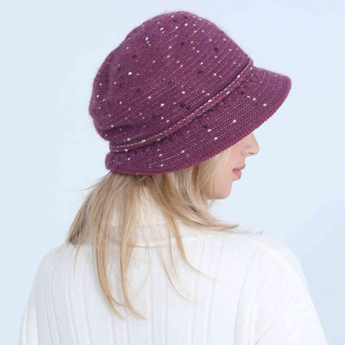 Ladys Cashmere Hat Knitting Pattern