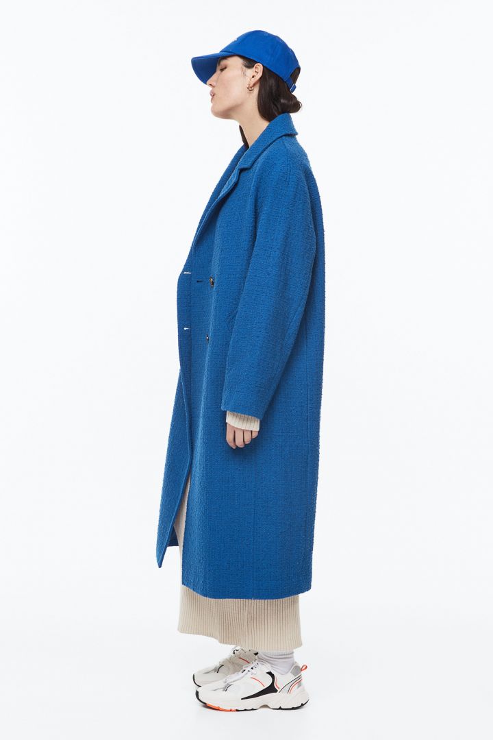 How to Style a Blue Cashmere Coat