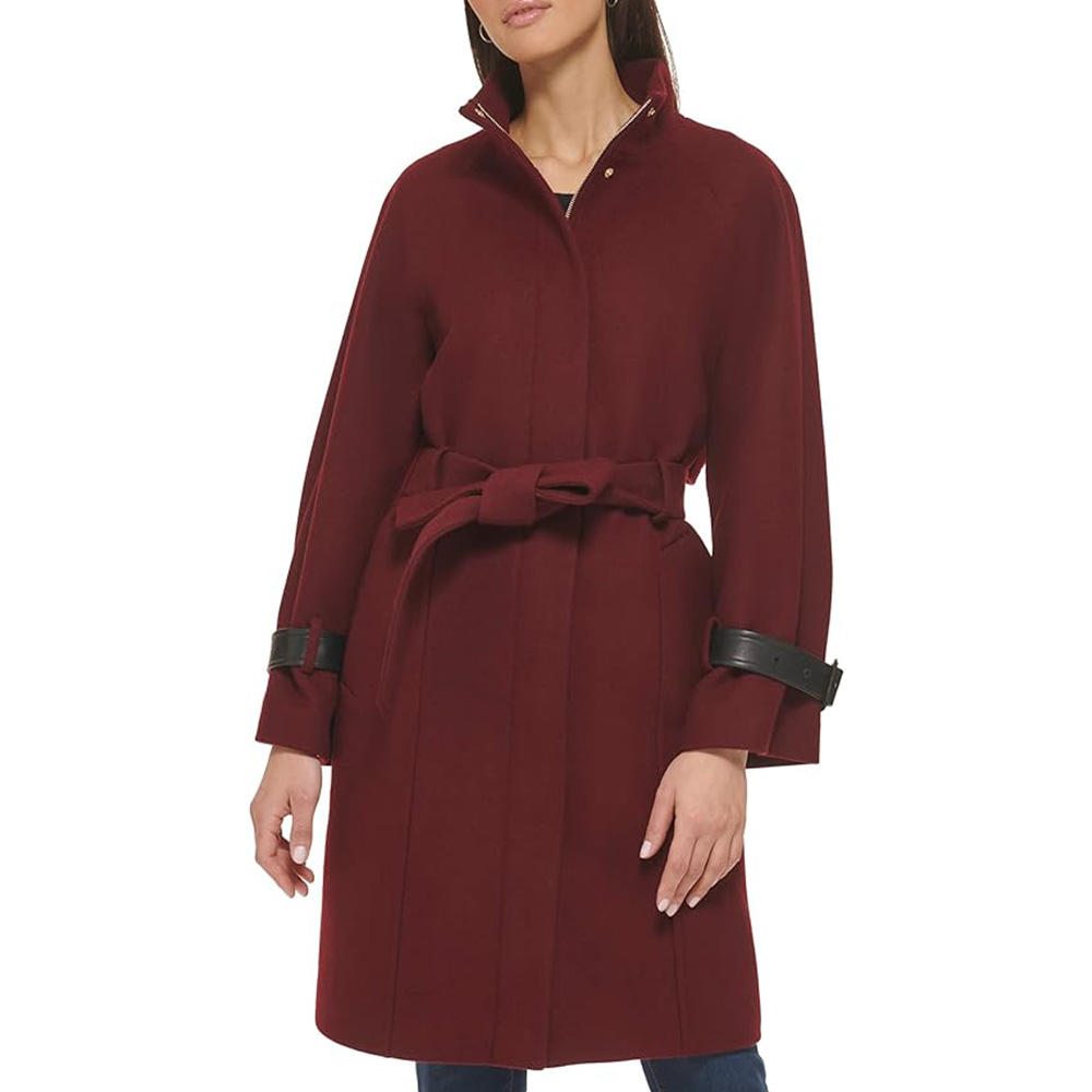 Title: The Stylish Womens Double-Sided Cashmere Coat