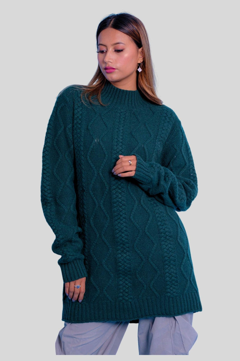 Title: The Unique Charm of Longqingxia Cashmere Sweater