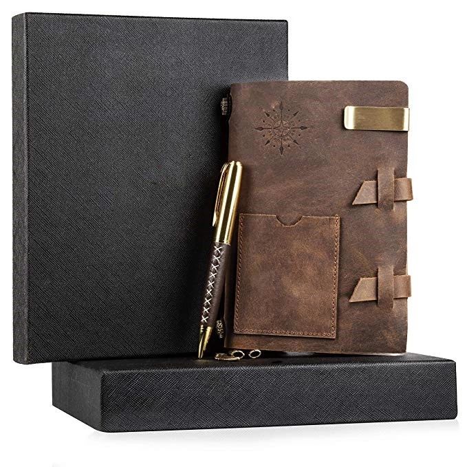 Title: The Unique Experience of a Leather Notebook