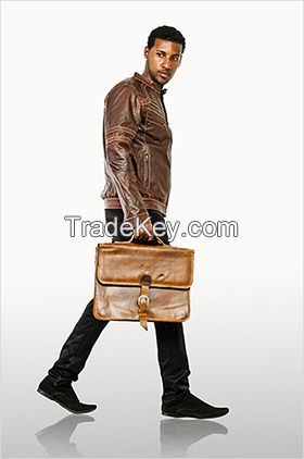 Title: Leather Man: The Ultimate Fashion Statement