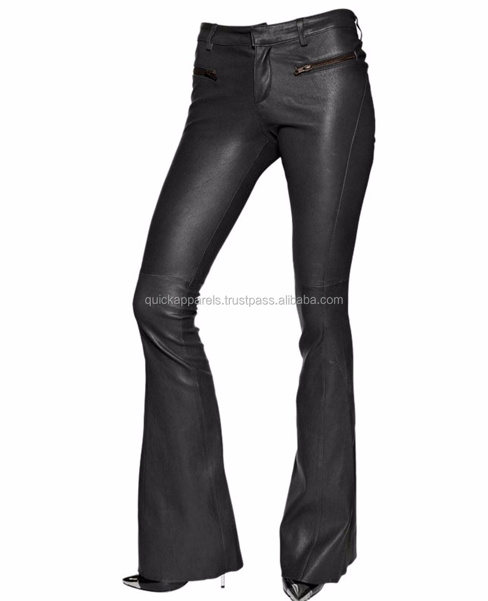 Title: The Unique Charm of Real Leather Pants