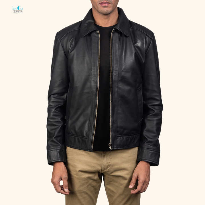 Title: The Allure of Gentlemens Real Leather Jackets