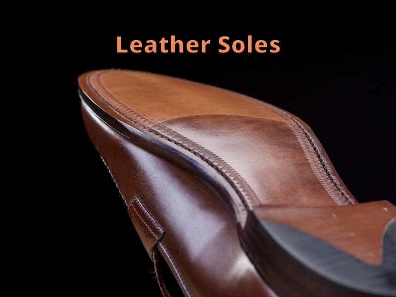 Title: The Unique Charm of Real Leather Soles