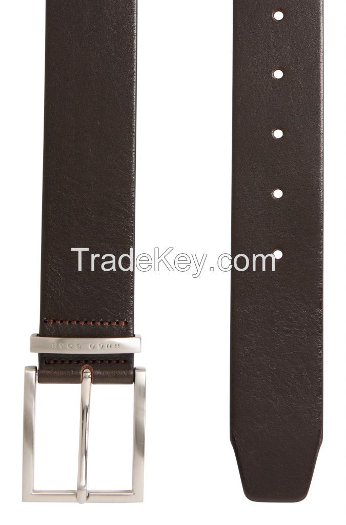 Title: The Unique Charm of Gentlemens Real Leather Belts