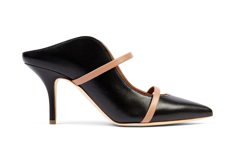 The Elegance of Real Leather High-Heeled Shoes