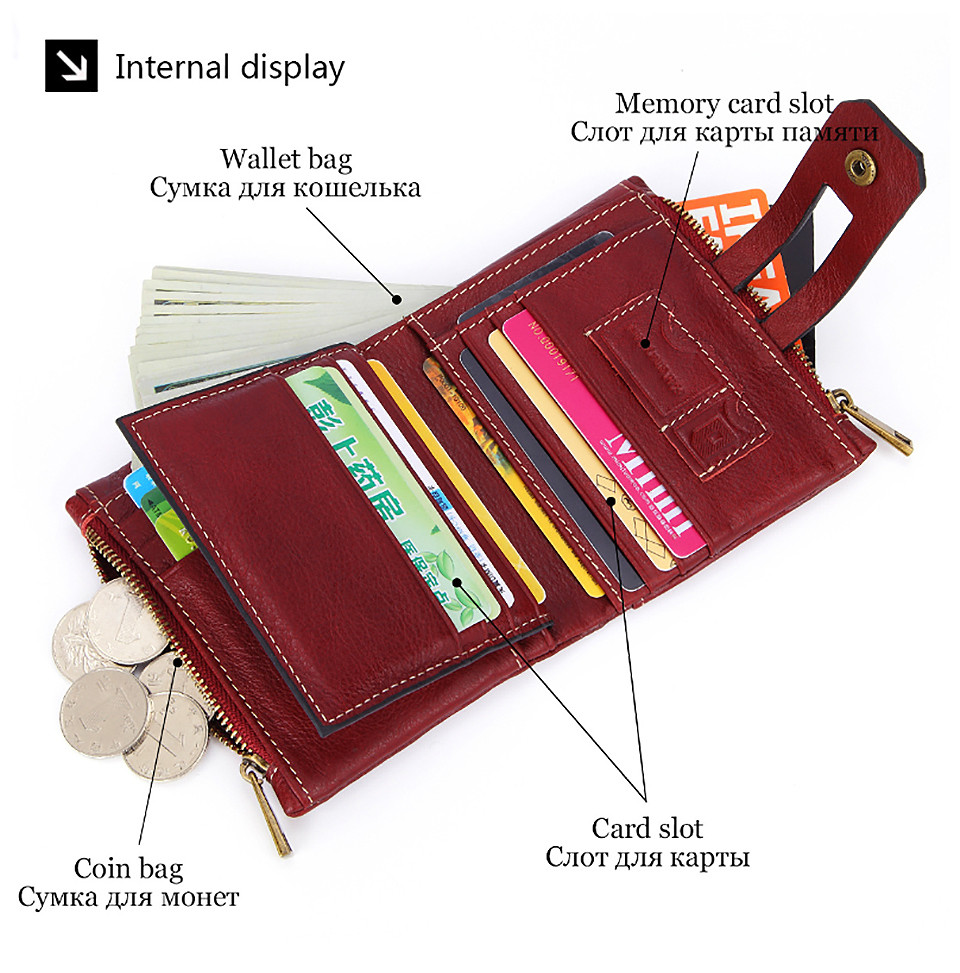 Title: The Lady’s Leather Wallet: A Symbol of Style and Functionality